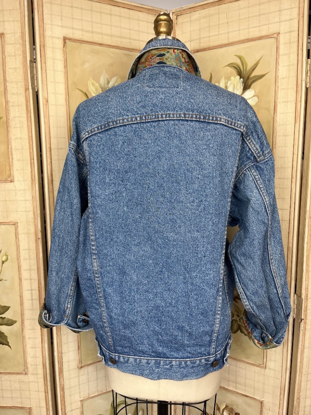 1980s Levi's x Liberty of London Jean Jacket - Picture 6 of 7